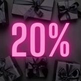 At least 20% off selected items 
