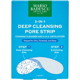 Mario Badescu 2-In-1 Deep Cleansing Pore Strip - 6 pz.