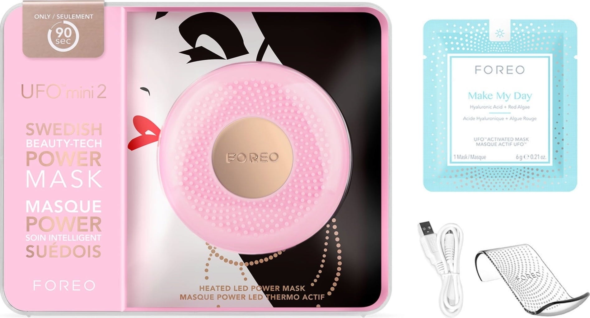 FOREO UFO Mini 2 - Pearl Pink