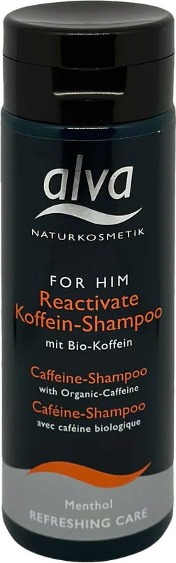 Alva Naturkosmetik FOR HIM - Reactivate Caffeine Shampoo - 200 ml