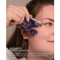 Rosental Organics Масажор за лице Amethyst Gua Sha - 1 бр.