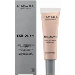 MÁDARA SKINONYM Semi-Matte Peptide Foundation - 30 Rose Ivory