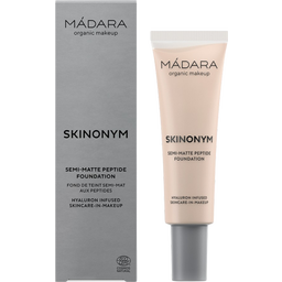 MÁDARA SKINONYM Semi-Matte Peptide alapozó - 25 Linen