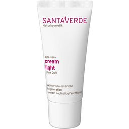 Santaverde Light Aloe Vera Cream, fragrance free
