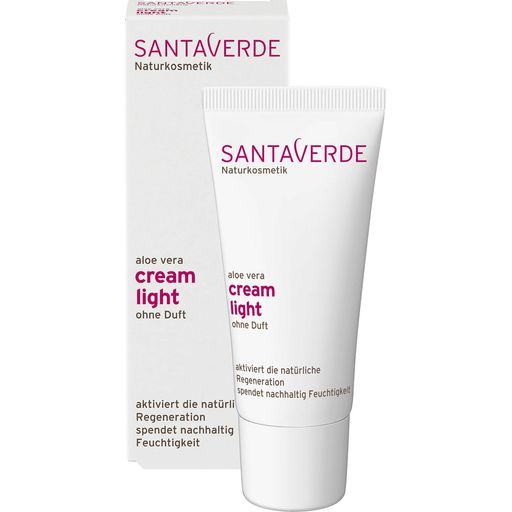 Santaverde Aloe Vera Cream Light sin Perfume - 30 ml