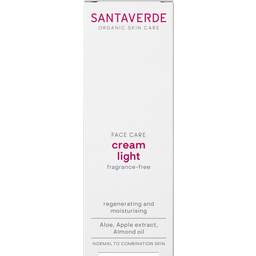 Santaverde Aloe Vera Cream Light - Inodore - 30 ml