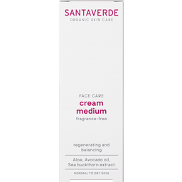 Santaverde Medium krém - illatmentes - 30 ml
