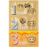 Holika Holika Clear Blackhead 3 Step Kit (Honey Gold)