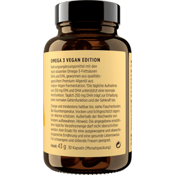 get your wellbeing by BIOGENA Omega 3 Vegan Edition - 30 Capsules