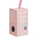 GLOV Double-Sided Satin Hair Towel Wrap - Black