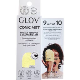 Iconic Mitt - Make up Remover and Cleansing Mitt - Baby Banana