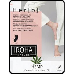 Iroha Nature Cannabis Seed Oil Socks - 1 Pc