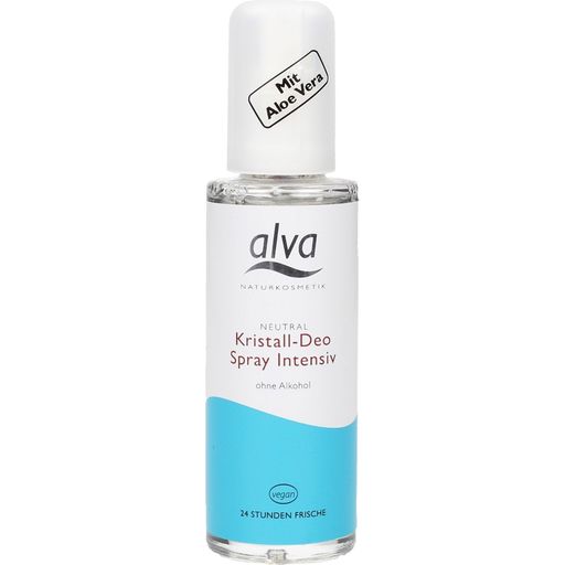 Alva Naturkosmetik Crystal Deodorant Intensive Spray - 75 ml