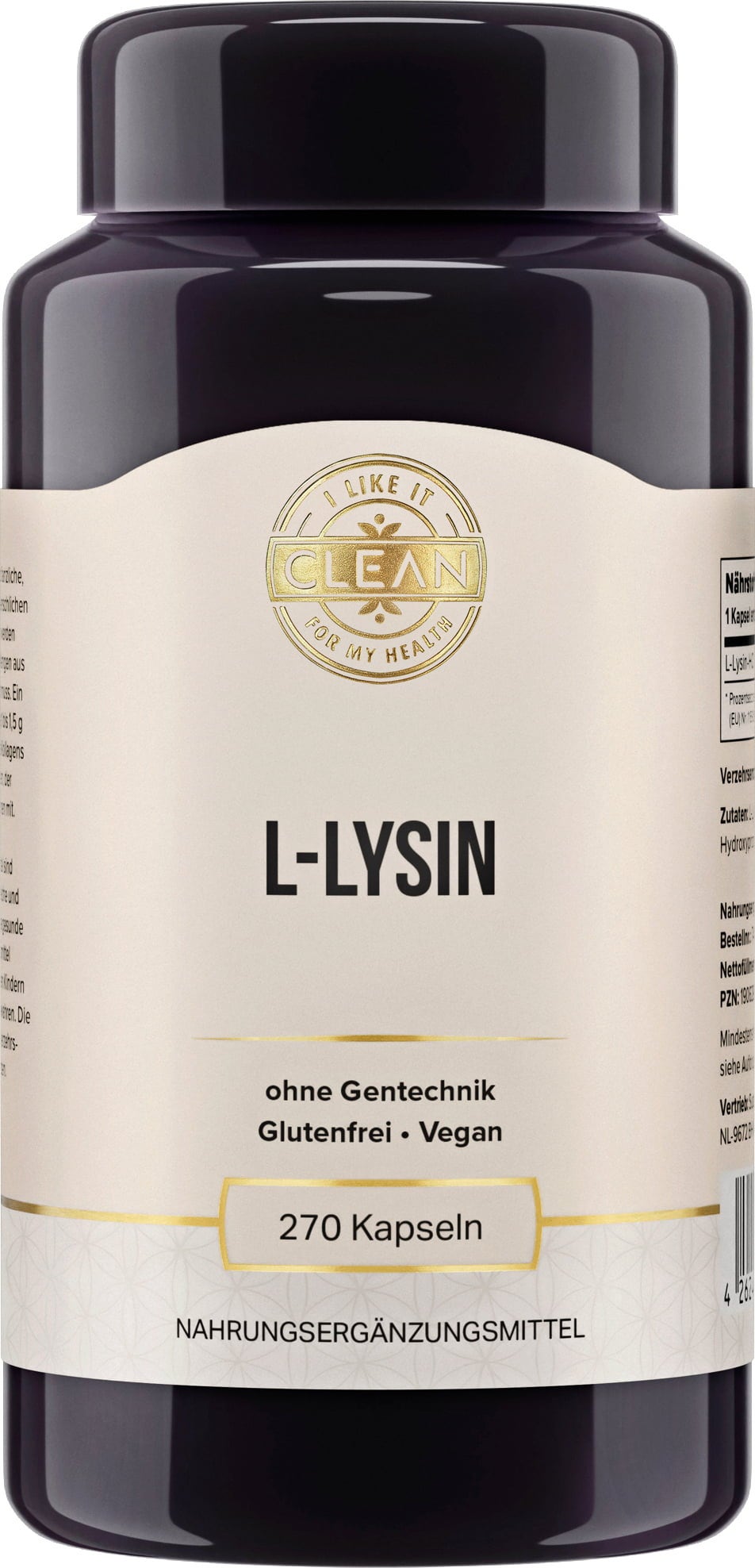 i like it clean L-Lysine