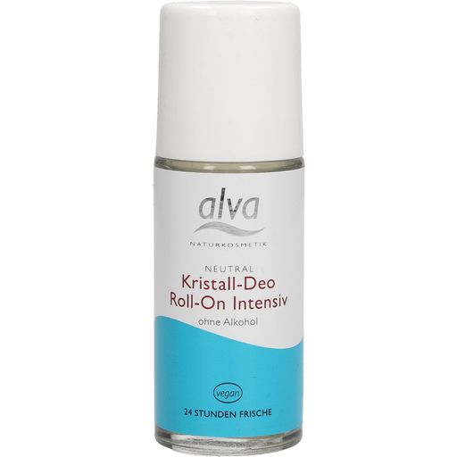 Alva Naturkosmetik Crystal Deodorant Intensive Roll-on - 50 ml