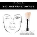 Sigma Beauty F40 - Large Angled Contour Brush - 1 szt.