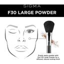 Sigma Beauty F30 - Large Powder Brush - 1 k.