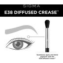 Sigma Beauty E38 - Diffused Crease™ Brush - 1 бр.