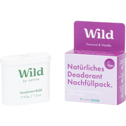 Wild Deodorant Refill Coconut & Vanilla - 40 г
