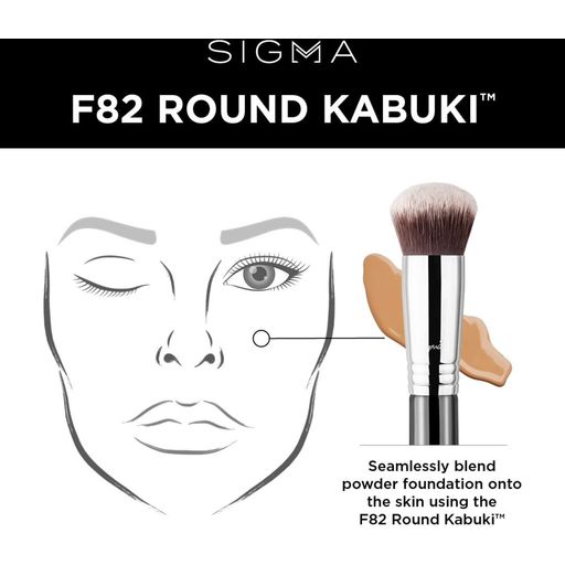 Sigma Beauty F82 - Round Kabuki™ Brush - 1 Stk