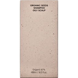 Whamisa Organic Seeds Shampoo for Oily Scalp - 490 ml