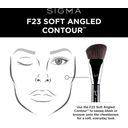 Sigma Beauty F23 - Soft Angled Contour™ - 1 pcs