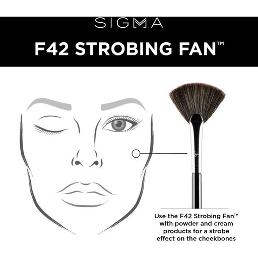 Sigma Beauty F42 - Strobing Fan - 1 pcs