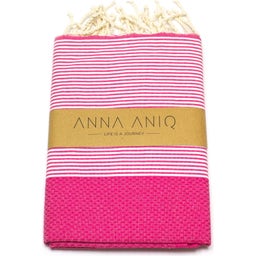 Кърпа хамам с „пчелна пита“ мотив - 