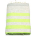 ANNA ANIQ Telo da Hammam - Spugna a Righe - Neon Green Fish