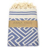 ANNA ANIQ Toalla de Hammam - Jacquard Labyrinth