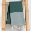 ANNA ANIQ Fouta Motif Nid d'Abeille - Tropical Forest