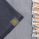 ANNA ANIQ Brisača za hamam - vzorec satja - Midnight Sky