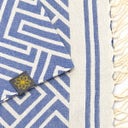 Кърпа хамам с жакардов десен „Лабиринт“ - 