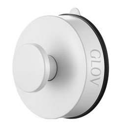 Hookie Pookie Strong Suction Bathroom Hook - White