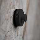 Hookie Pookie Strong Suction Bathroom Hook - Black