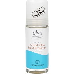 Alva Naturkosmetik Crystal Deodorant Sensitive Roll-on - 50 ml