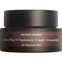 HaruHaru Wonder Black Rice 10 Hyaluronic Cream Unscented - 50 ml