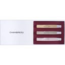 Chambre52 Travel Set - Cuir à corps / Bois flotté / Orencie - 3x10 ml