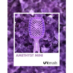 UNbrush Detangling Hair Brush Mini - Amethyst