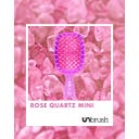 UNbrush Detangling Hair Brush Mini - Rose Quartz