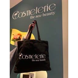 Cosmeterie Szövettáska - Stofftasche XL schwarz
