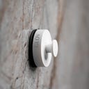 Hookie Pookie Strong Suction Bathroom Hook - White