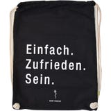 SAINT CHARLES Gym Bag "Einfach Zufrieden Sein"