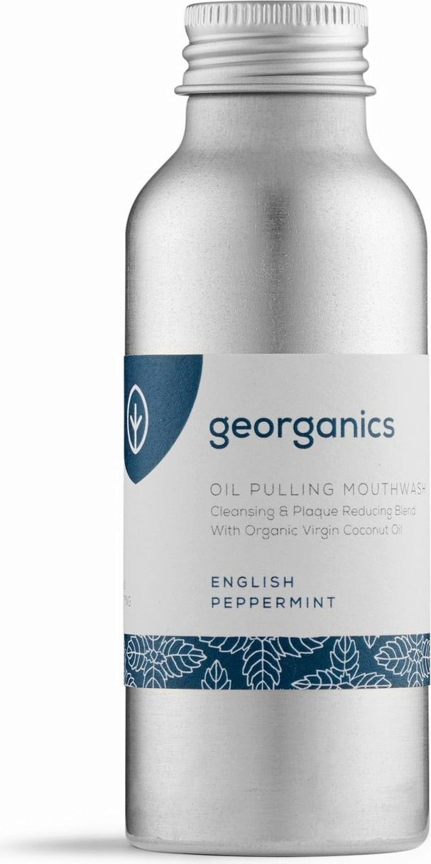 Georganics Oilpulling Mouthwash English Peppermint