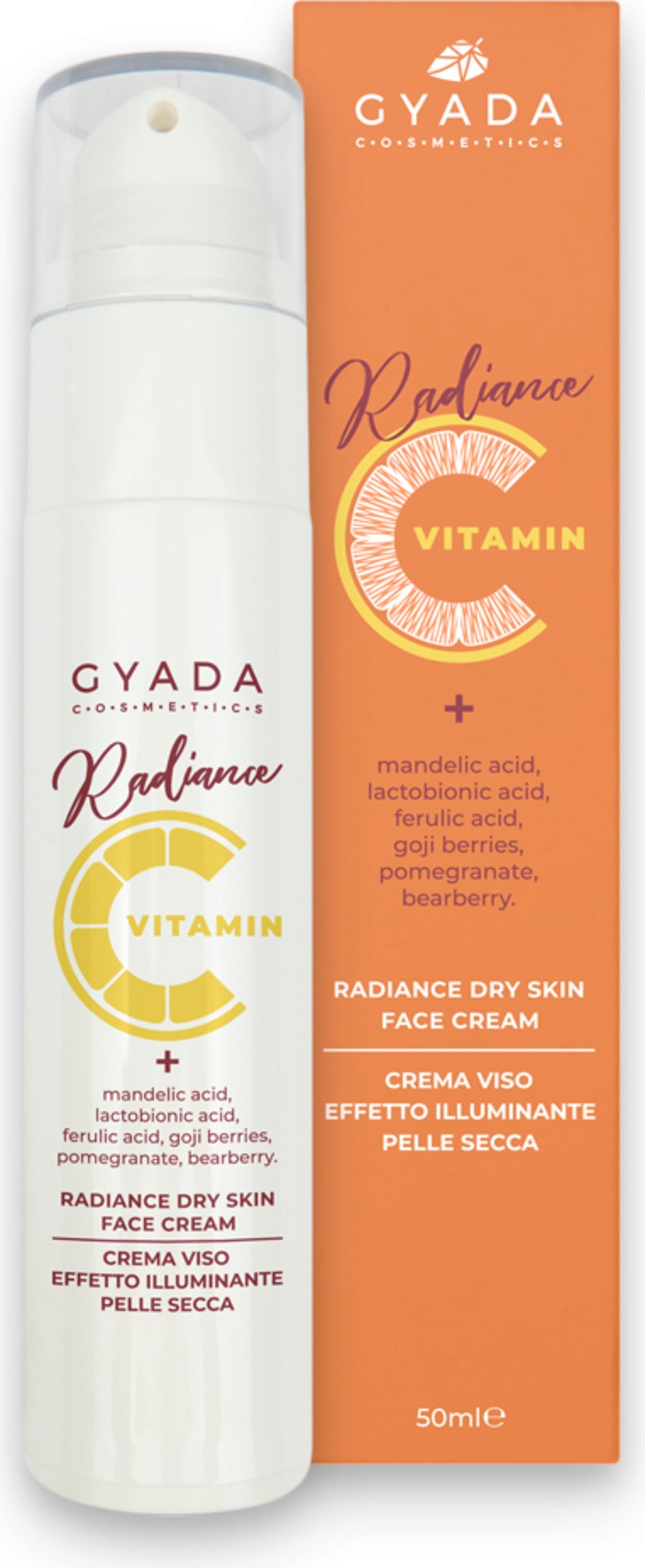 GYADA Crème Visage Hydratante "Radiance"