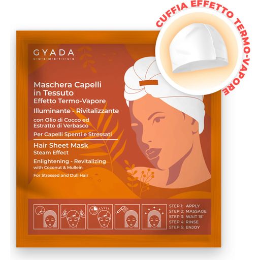 GYADA Masque Capillaire Revitalisant en Tissu - 60 ml