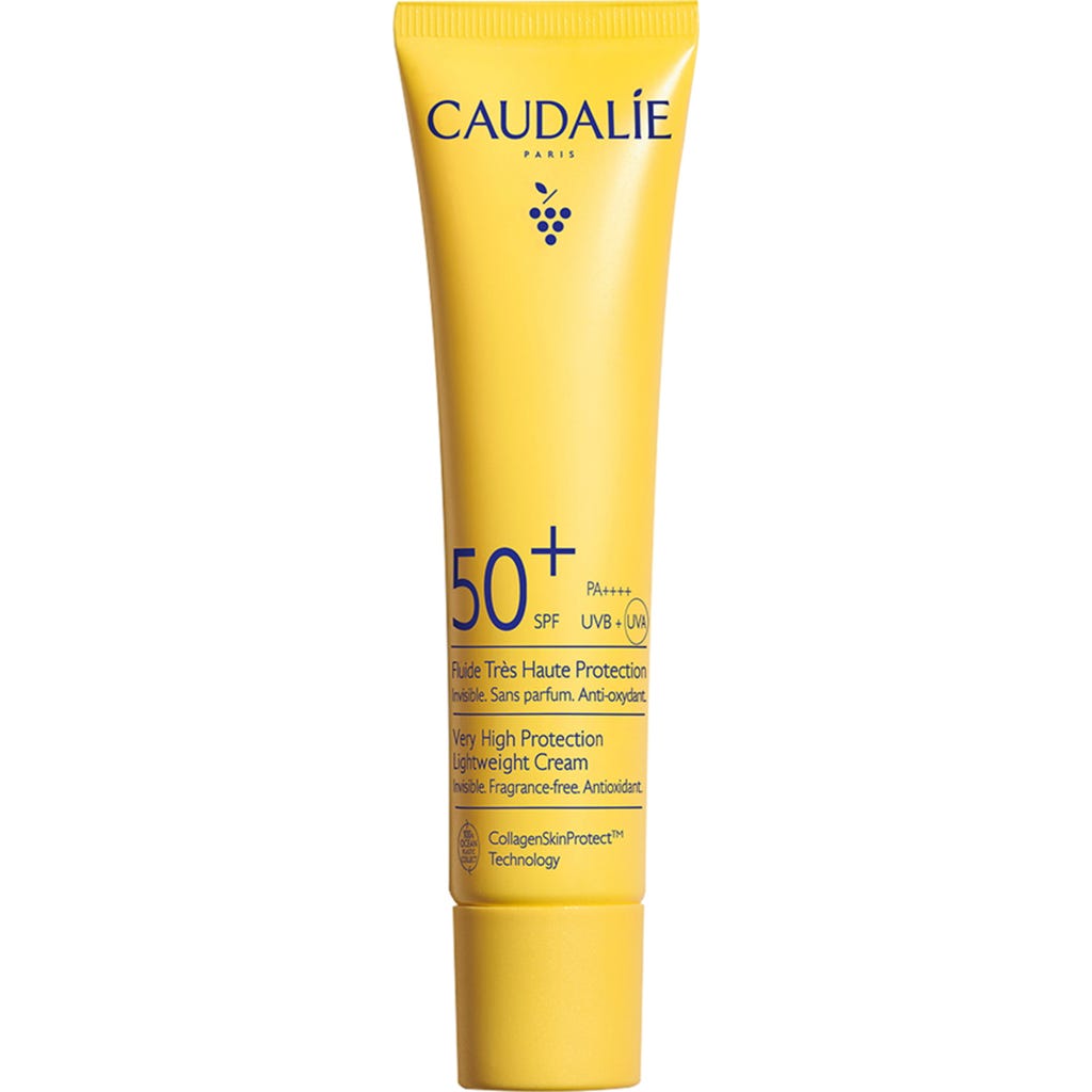Caudalie Vinosun Protect Very High Protection Lightweight Cream SPF 50 ...
