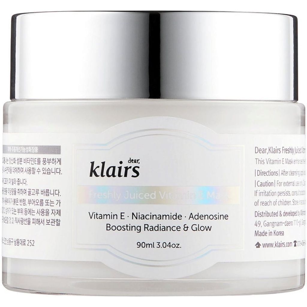 Klairs Freshly Juiced Vitamin E Mask 90 ml Cosmeterie Online Shop