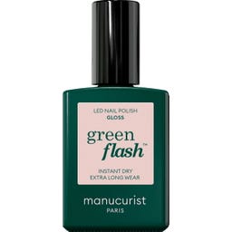 Green Flash Gel Nail Polish Colourful Shades - Gloss
