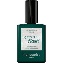 Green Flash Gel Nail Polish - Colourful Shades - Moon